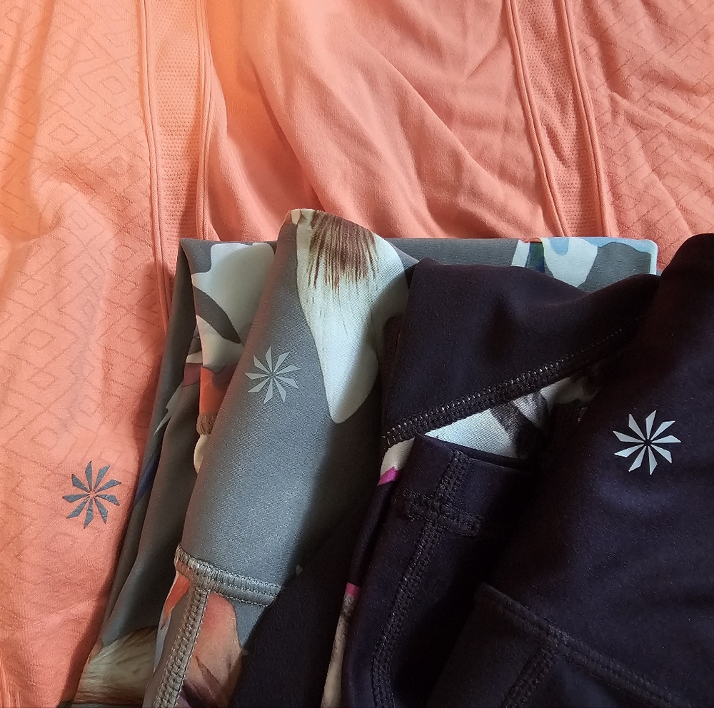 Athleta Floral Activewear Lot